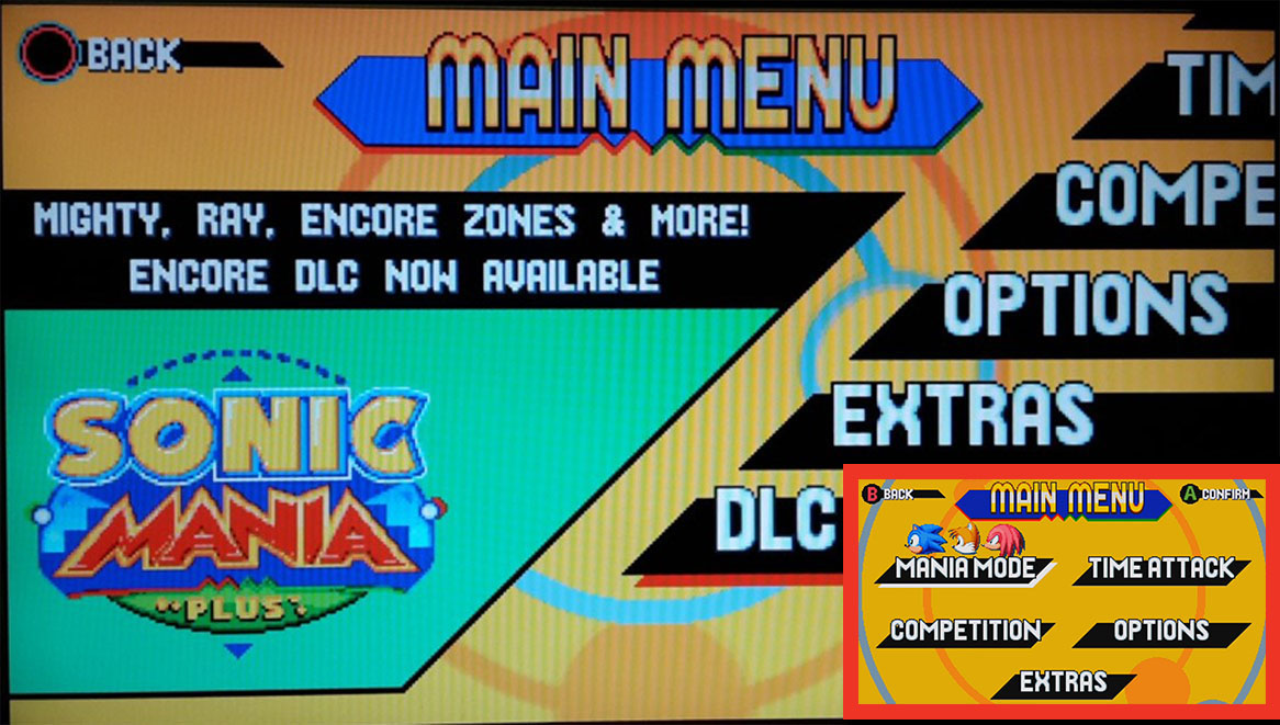 Sonic Mania Leak Comparison 