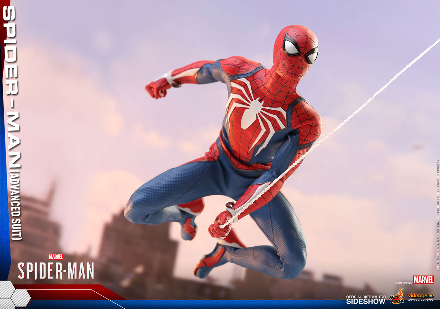 Marvel's Spider-Man Sideshow and Hot Toys Figure