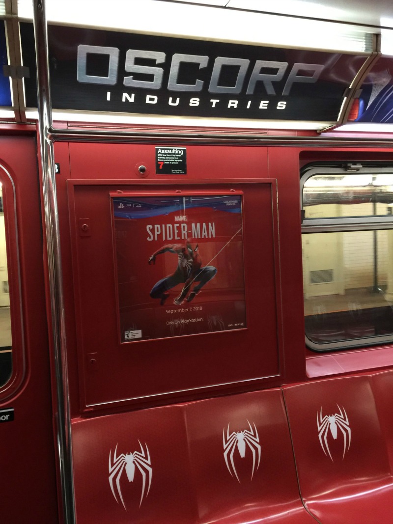 Spider-Man Train Advertisements #3