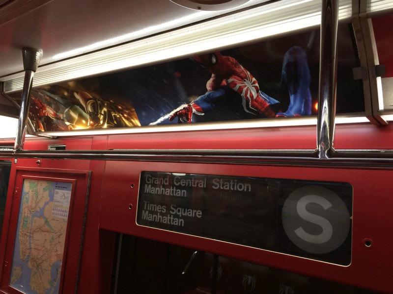 Spider-Man Train Advertisements #5