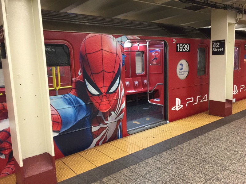 Spider-Man Train Advertisements #7