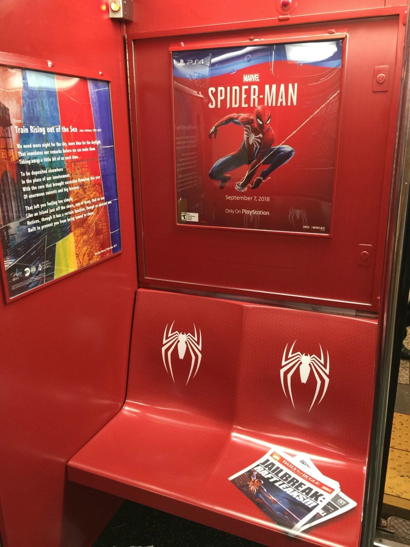 Spider-Man Train Advertisements #8