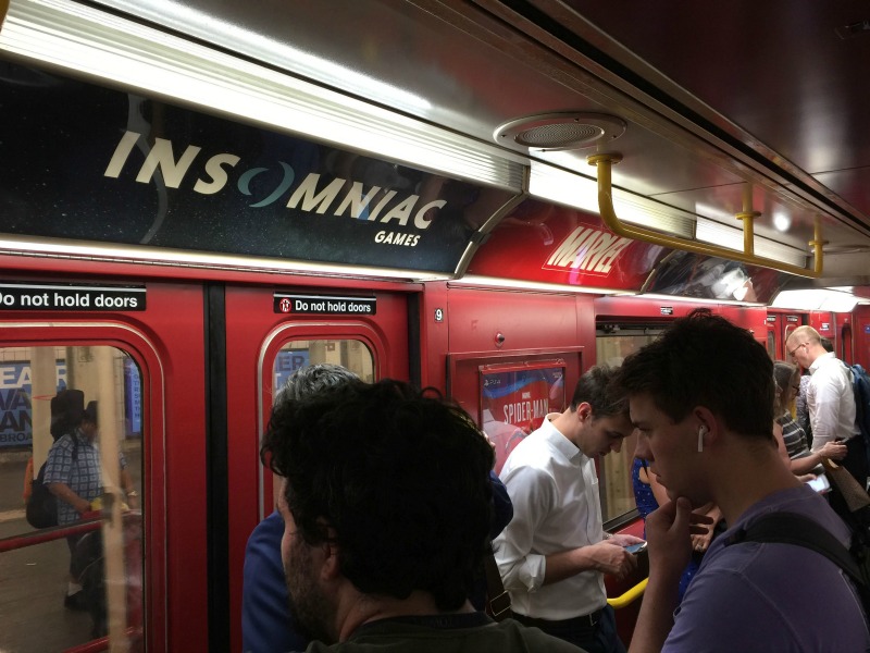 Spider-Man Train Advertisements #9