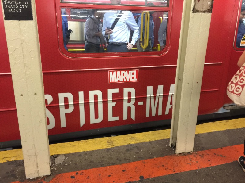 Spider-Man Train Advertisements #10