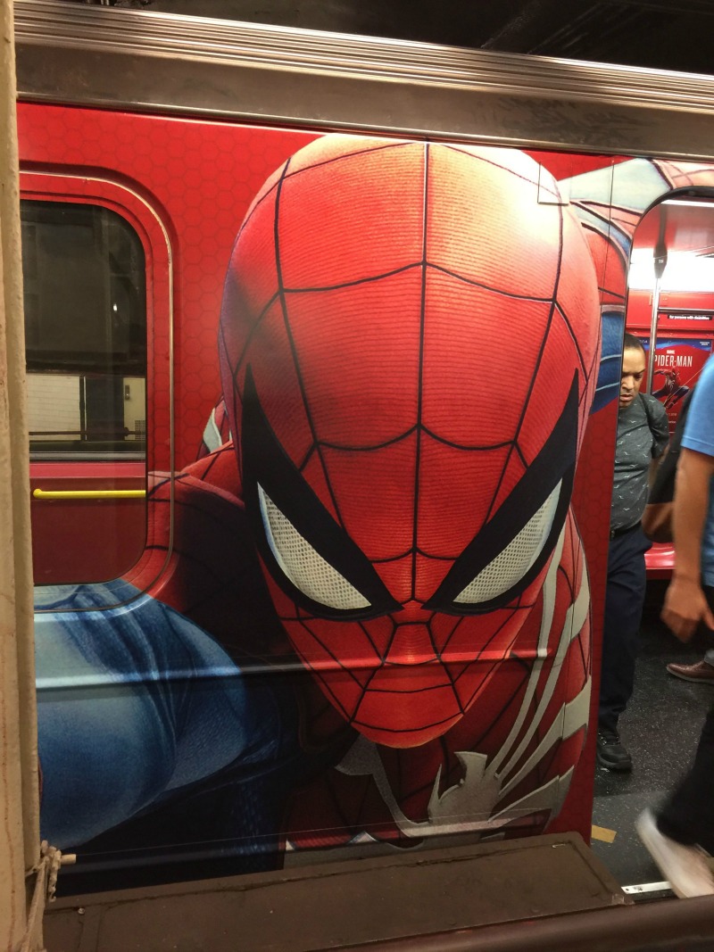 Spider-Man Train Advertisements #11