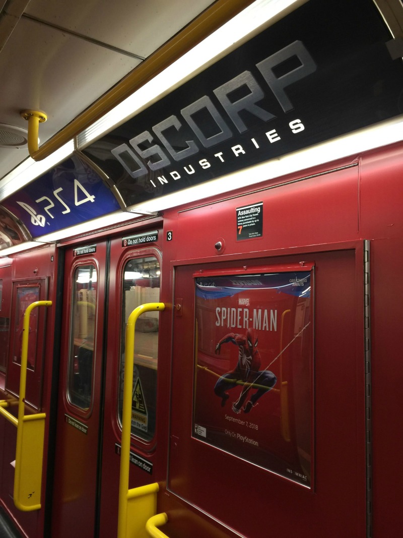 Spider-Man Train Advertisements #13