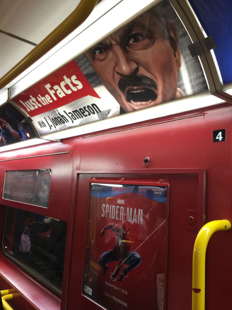 Spider-Man Train Advertisements #14