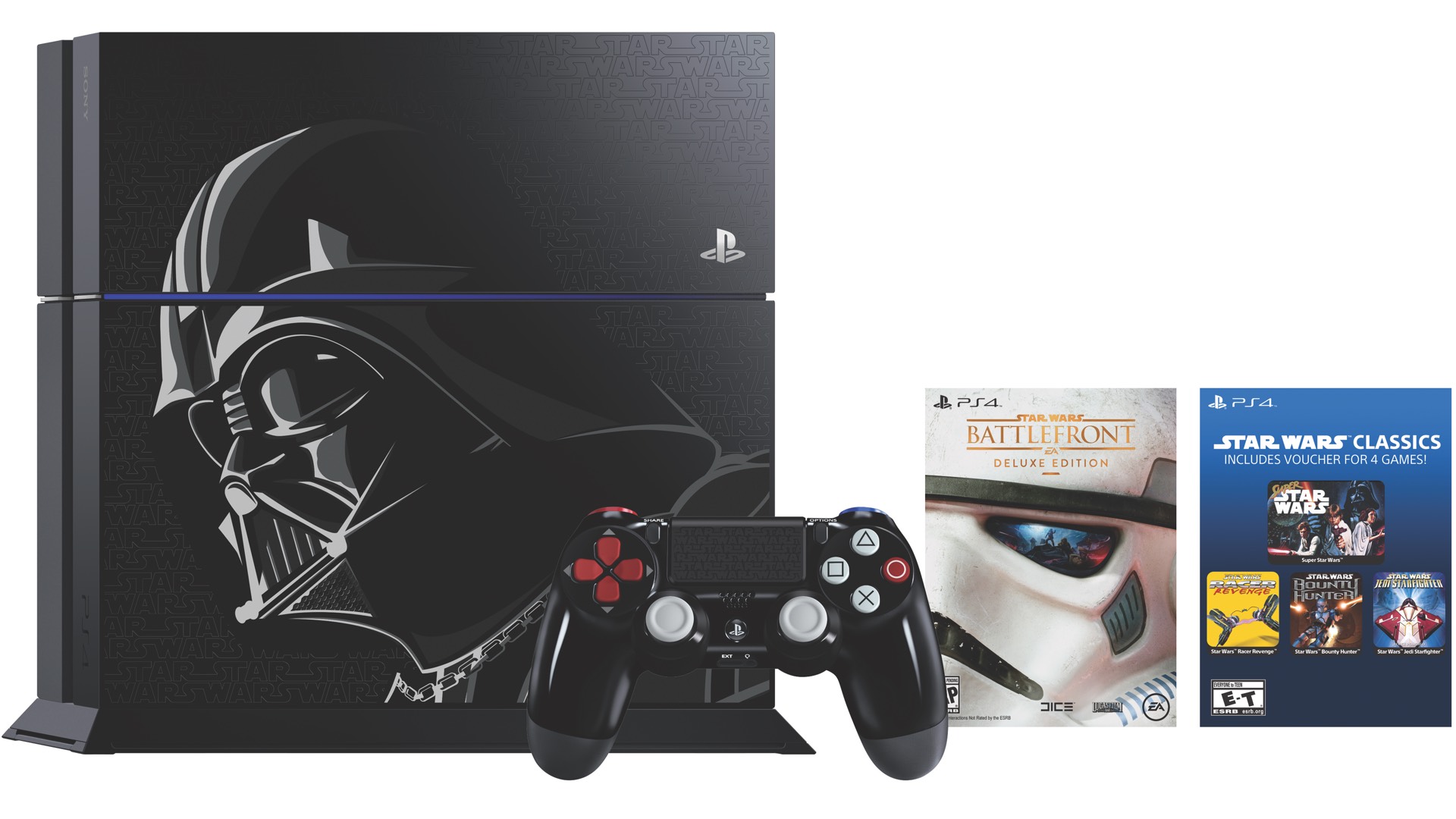 These Are the Star Wars Battlefront PS4 Bundles, Darth Vader Controller Can Be Bought Separately