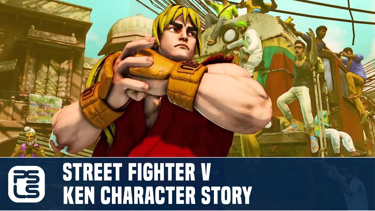 Street Fighter V Ken Character Story 