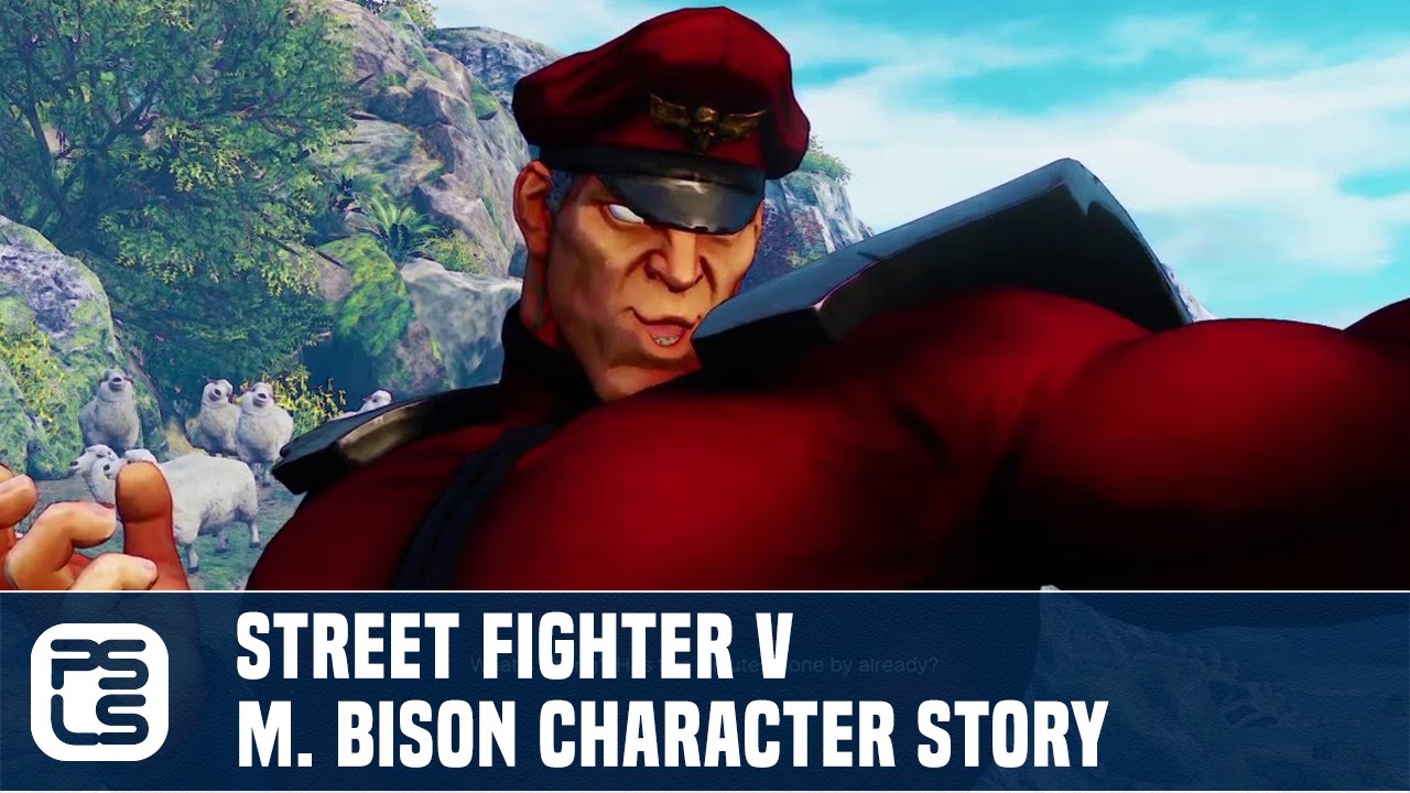Street Fighter V M. Bison Character Story 