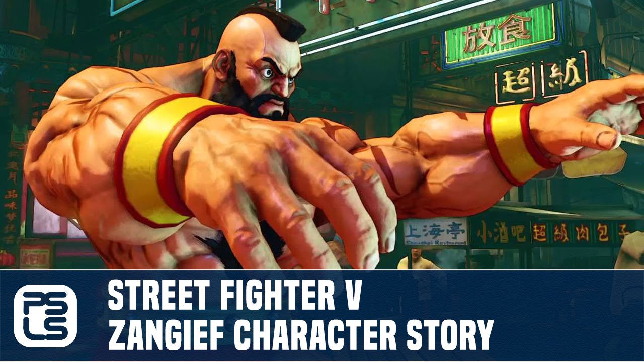 Street Fighter V Zangief Character Story 