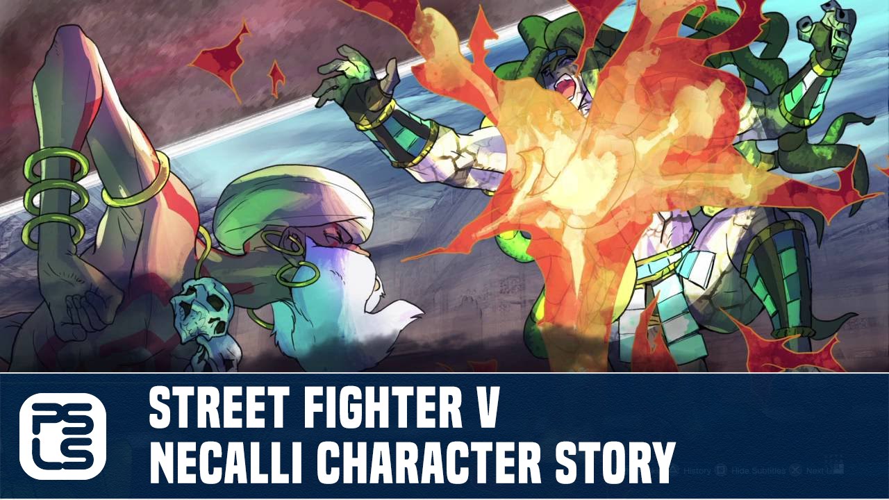 Street Fighter V Necalli Character Story 