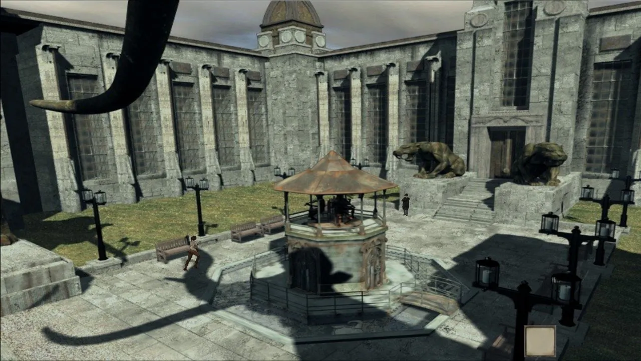 How about this courtyard?