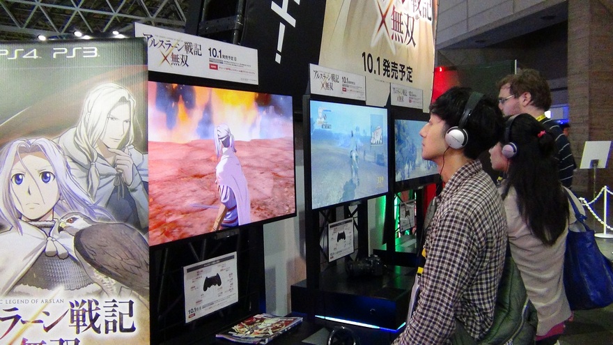 Bandai Namco showing Arslan