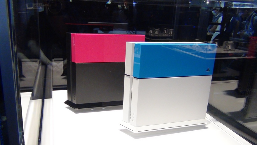 Colored PS4s