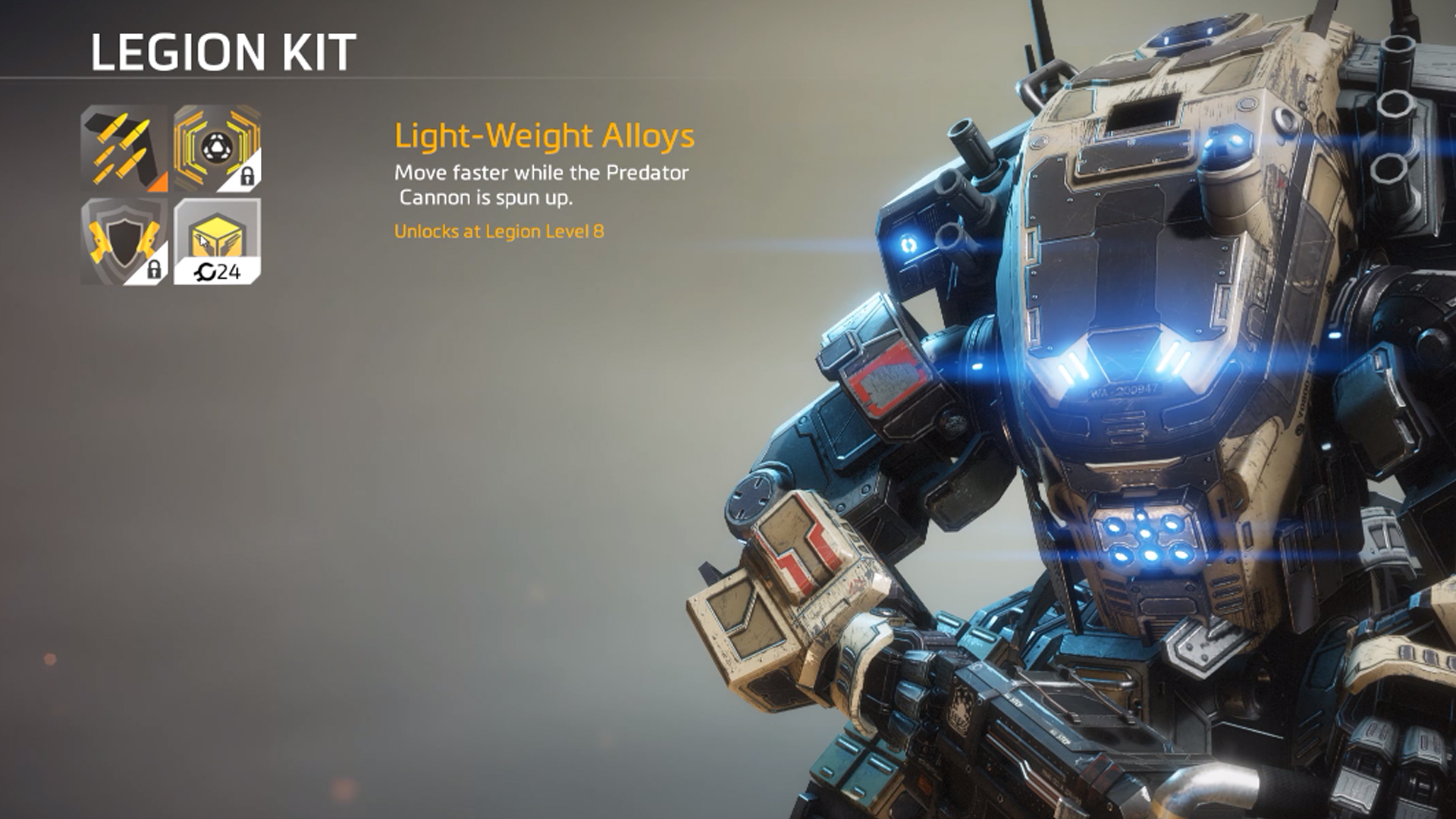 Legion Kit - Light-Weight Alloys
