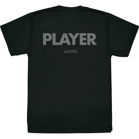 Playstation – Player Dry T-shirt Black Back