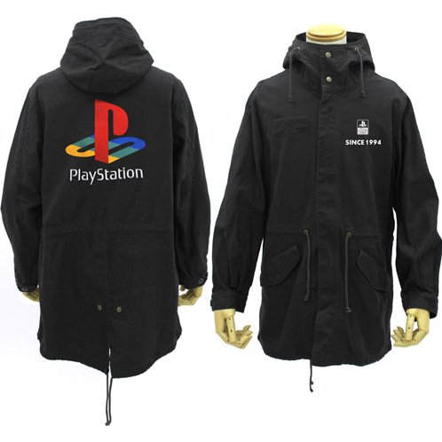 PlayStation M-51 Jacket Embroidered PSX Logo Black