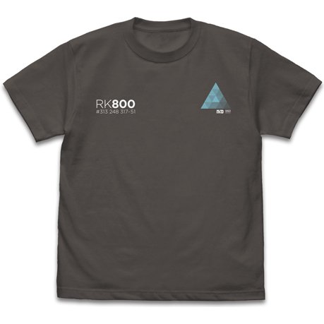 Detroit: Become Human – RK800 T-shirt Charcoal