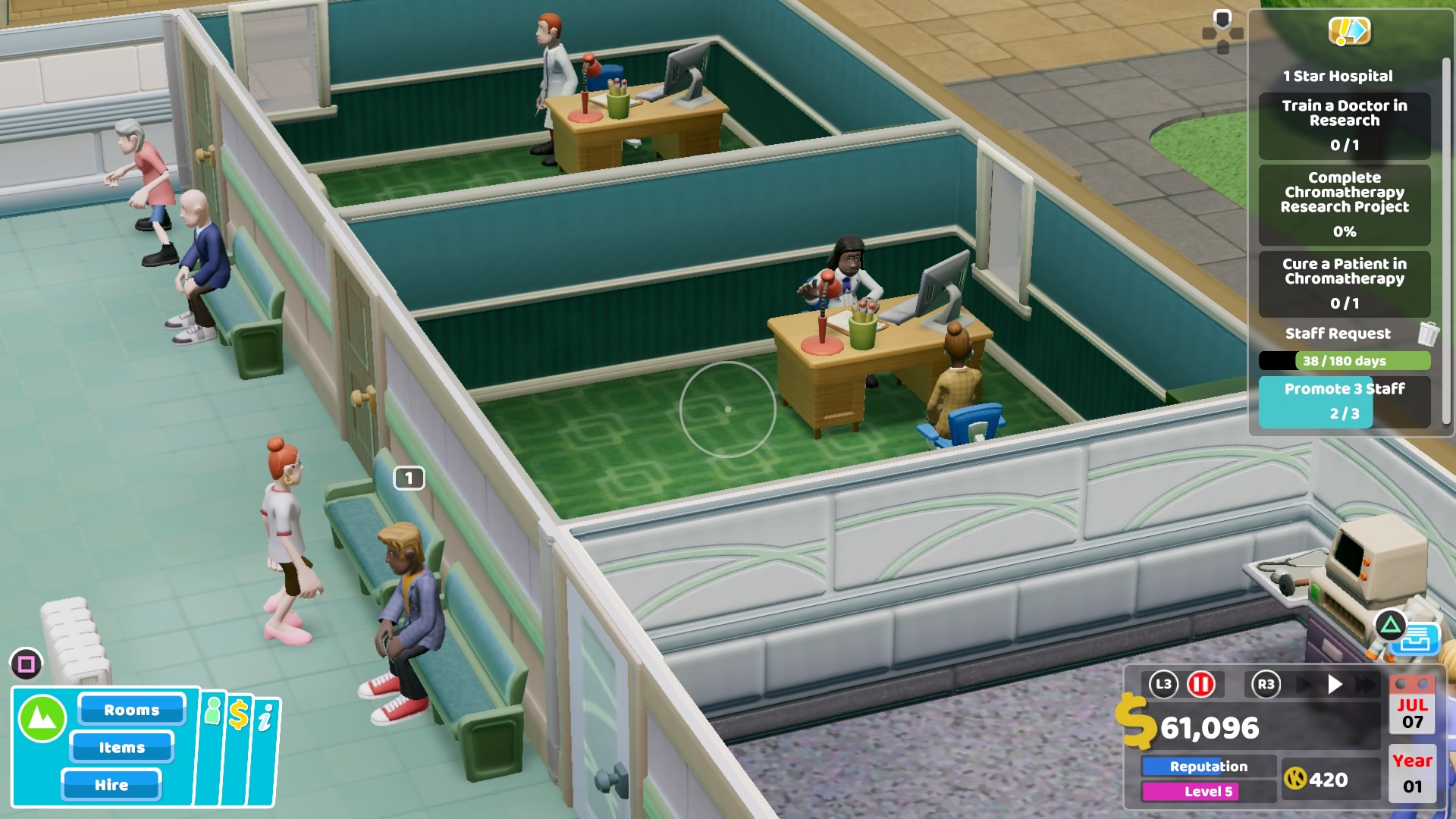 Two Point Hospital PS4 Review