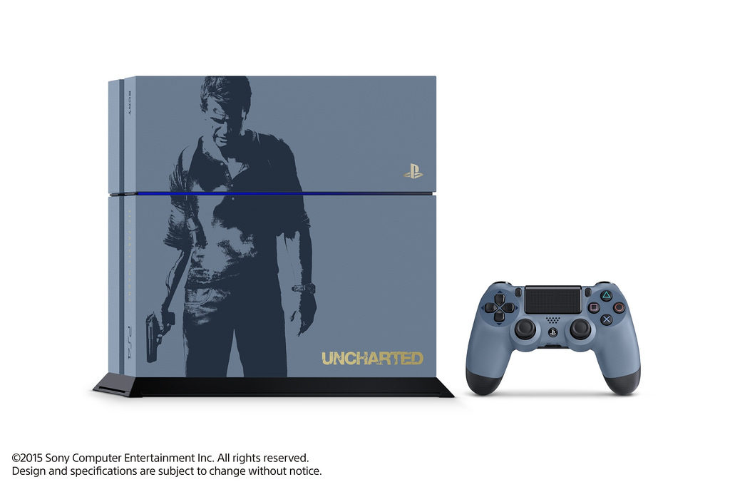 Uncharted 4 Gray Blue PS4