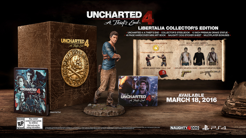 Uncharted 4 Collector's Edition