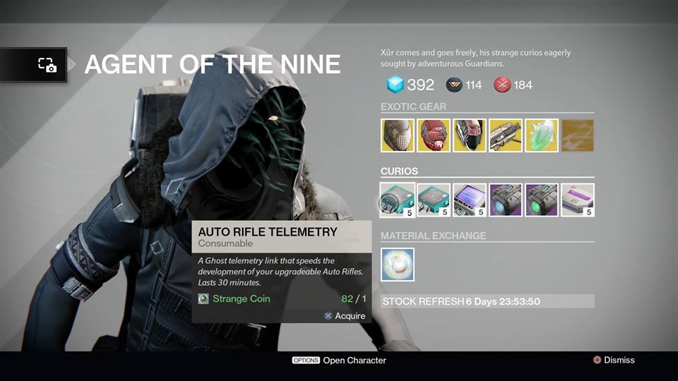 Auto Rifle Telemetry