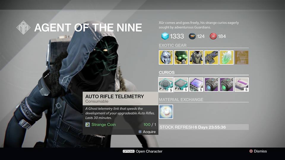 Auto Rifle Telemetry