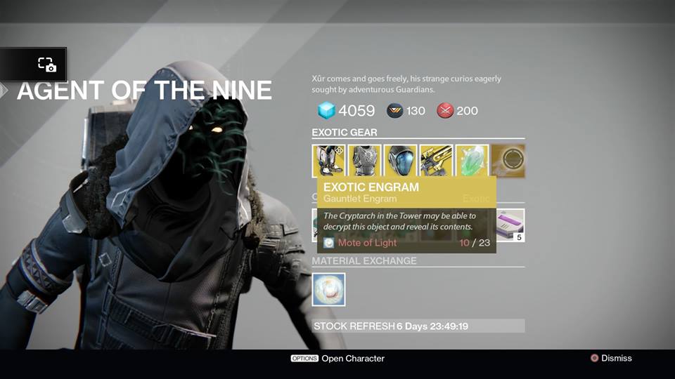 Exotic Engram
