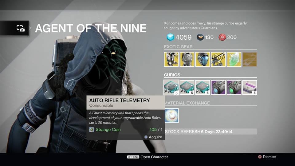 Auto Rifle Telemetry