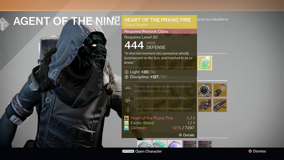 Heart of the Praxic Fire - Warlock