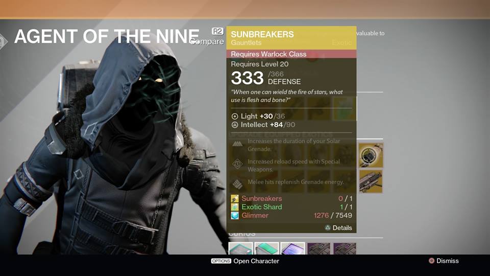 Sunbreakers - Warlock