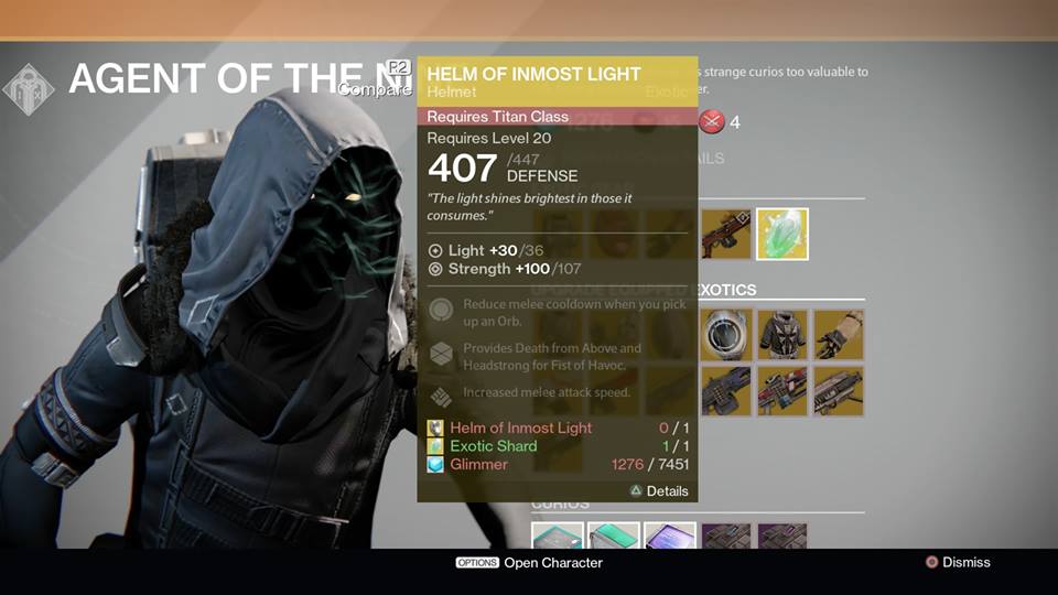 Helm of Inmost Light - Titan