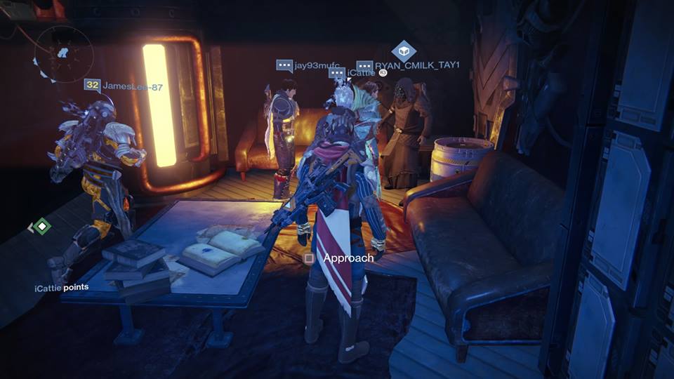 Xur Location - Hunter's Lounge