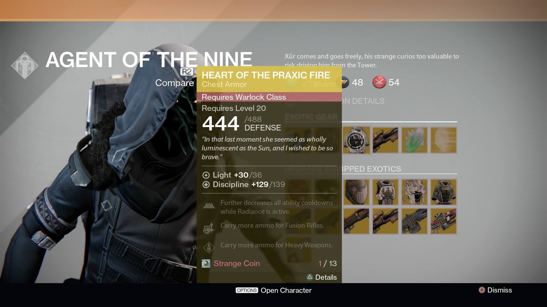 Heart of the Praxic Fire