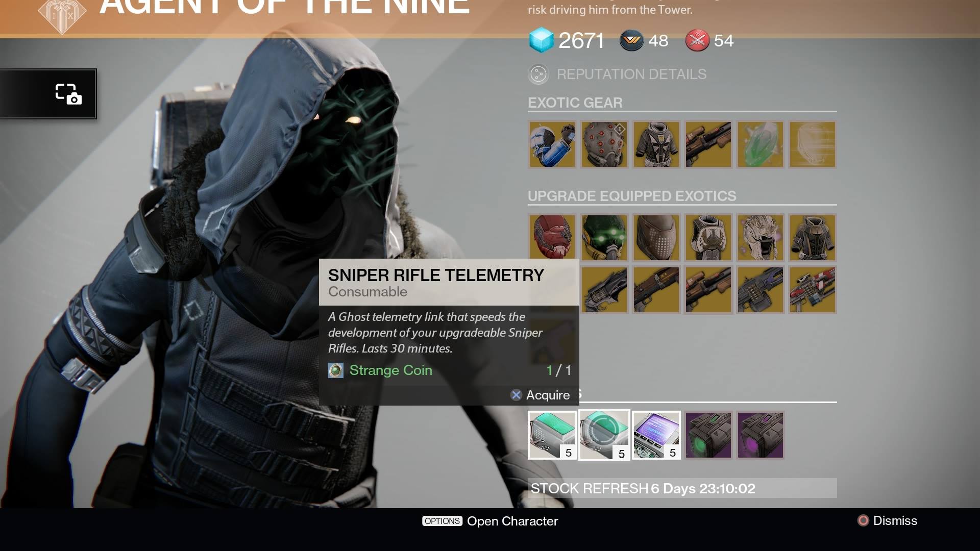 Sniper Rifle Telemetry