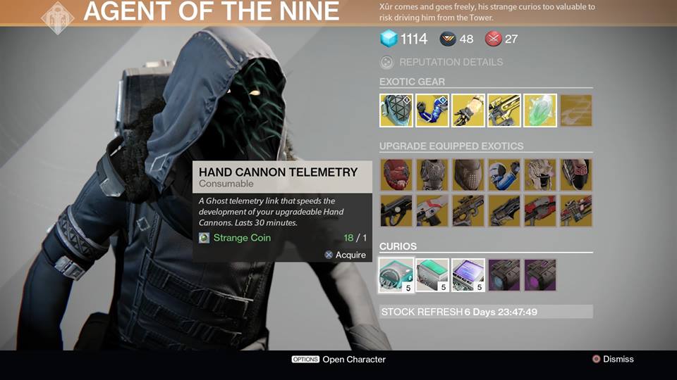 Hand Cannon Telemetry