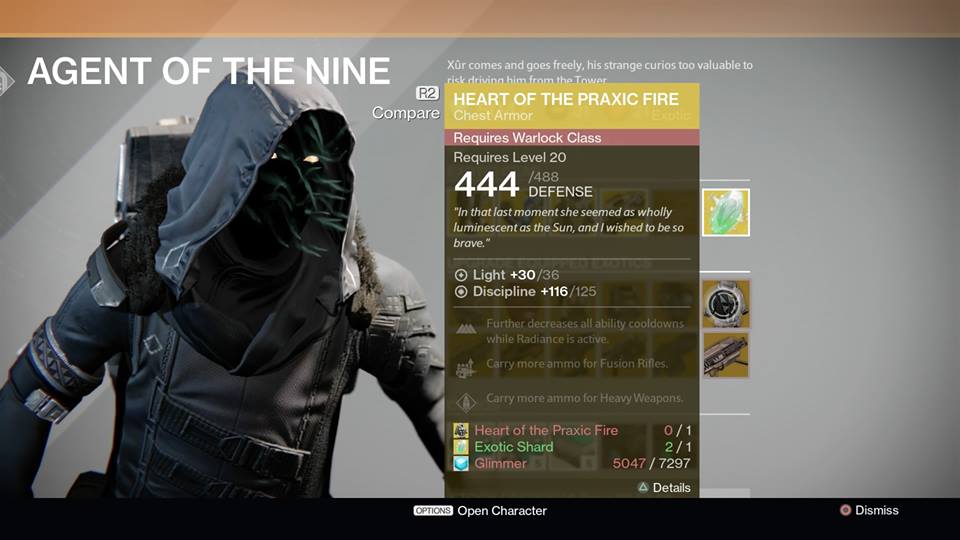 Heart of the Praxic Fire - Warlock