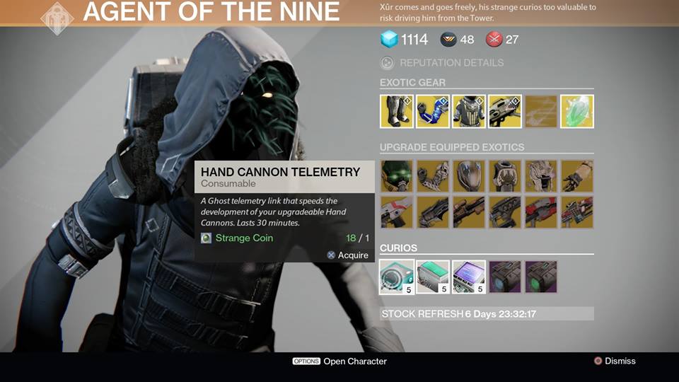 Hand Cannon Telemetry