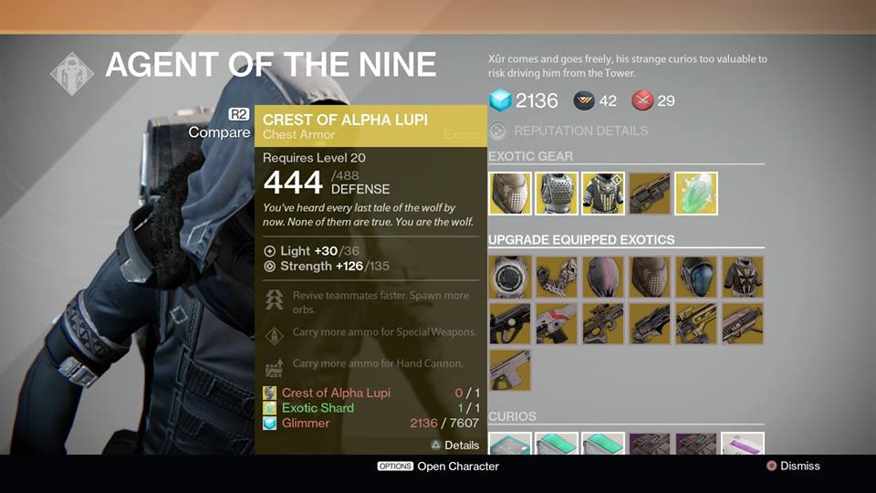 Crest of Alpha Lupi - Hunter