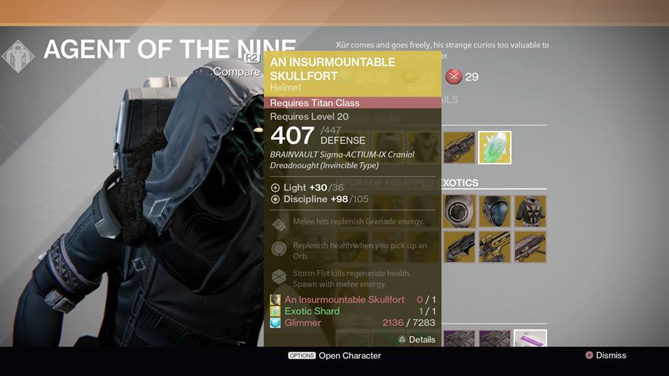 An Insourmountable Skullfort - Titan