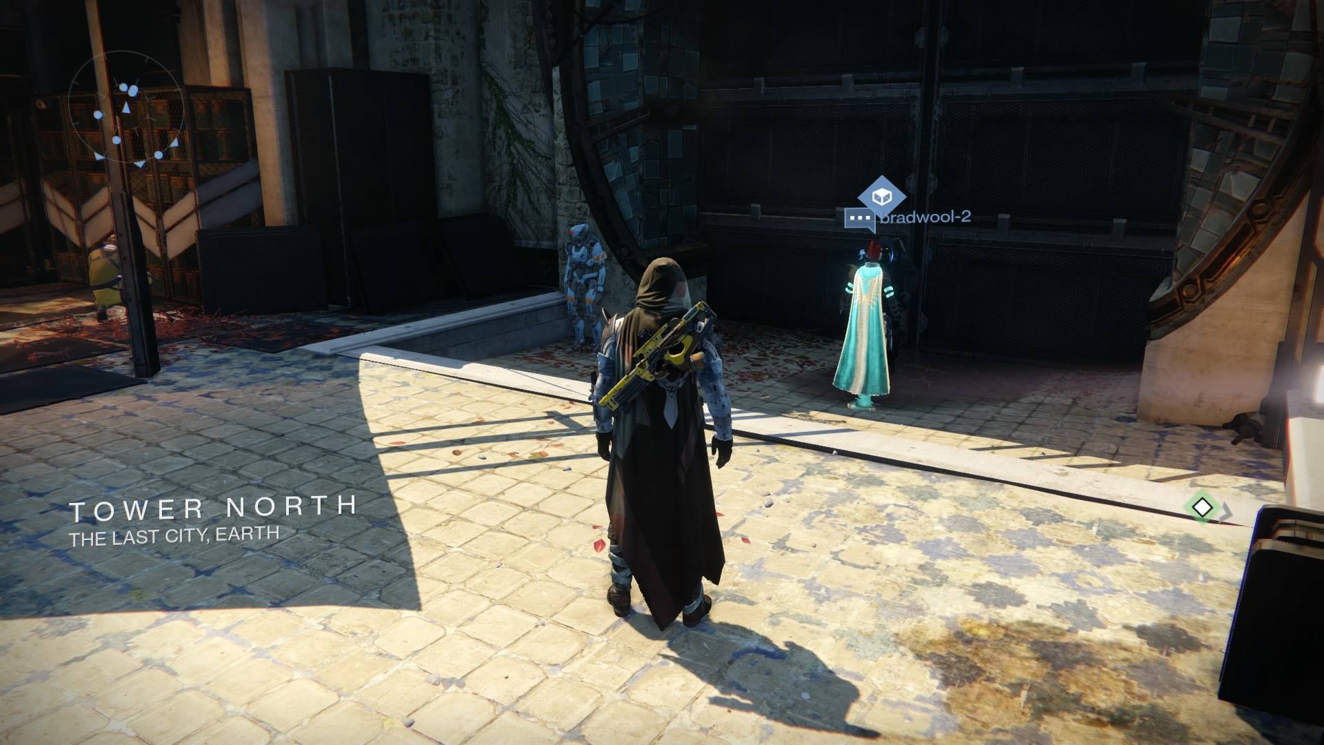 Xur – Agent of the Nine can be found in Tower North, just across from The Speaker.
