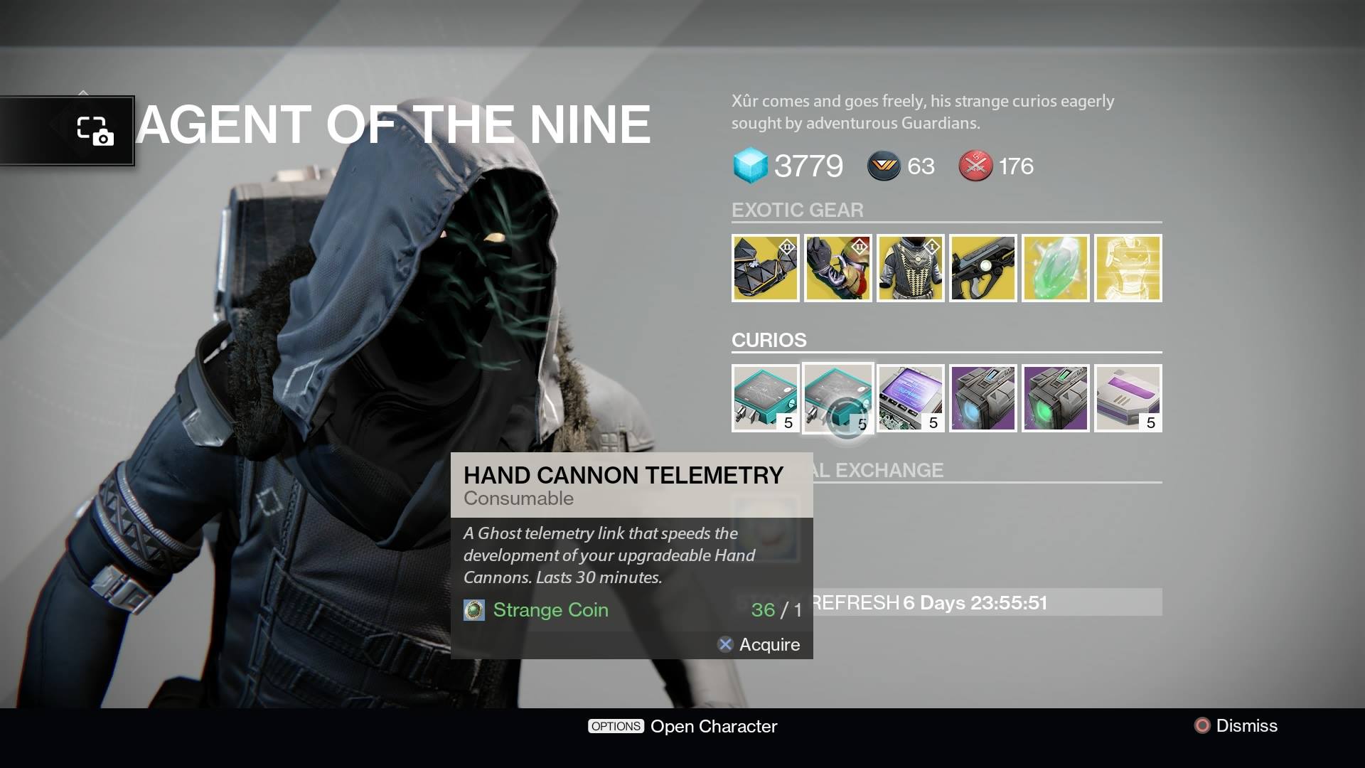 Hand Cannon Telemetry