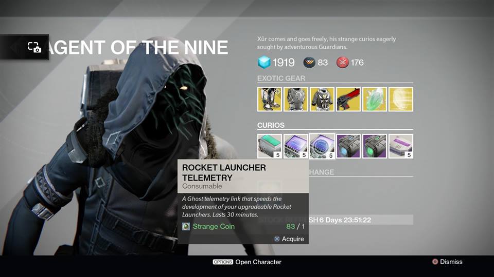 Rocket Launcher Telemetry