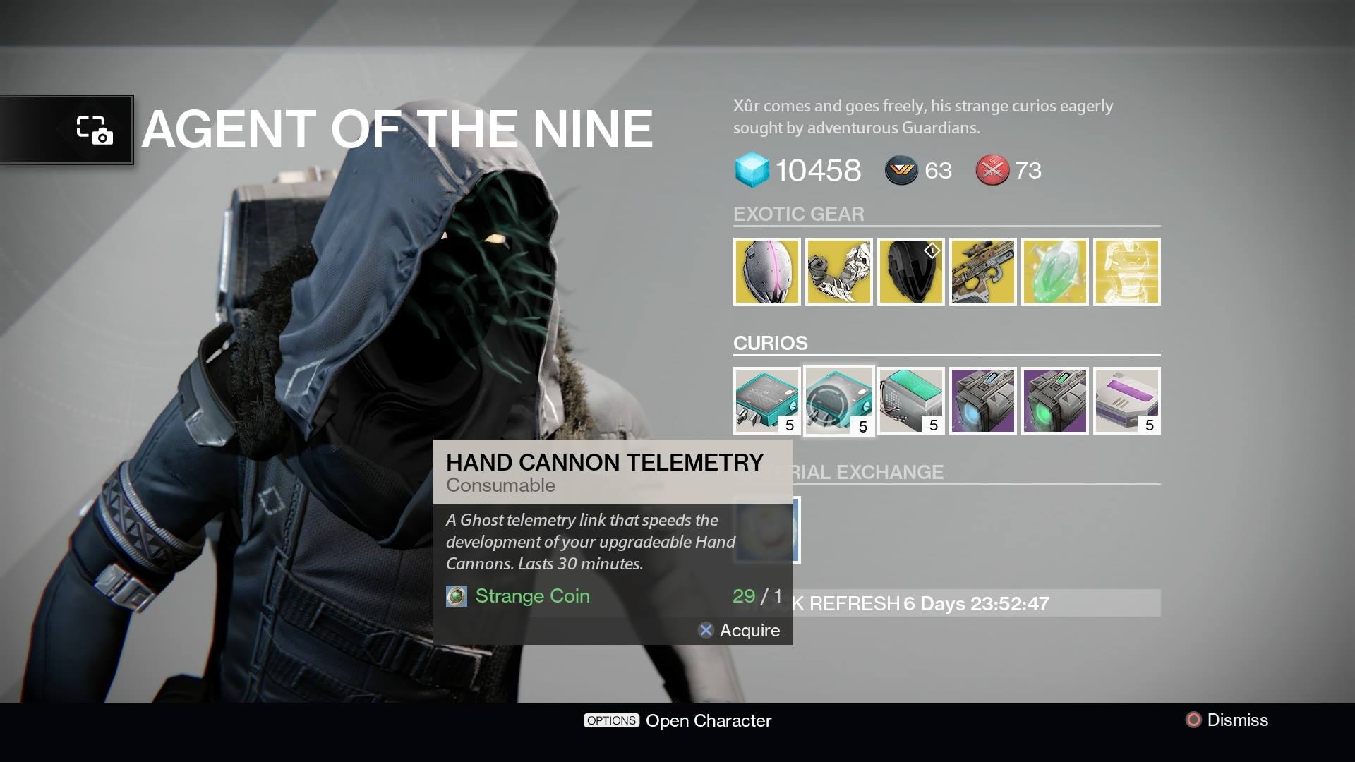 Hand Cannon Telemetry