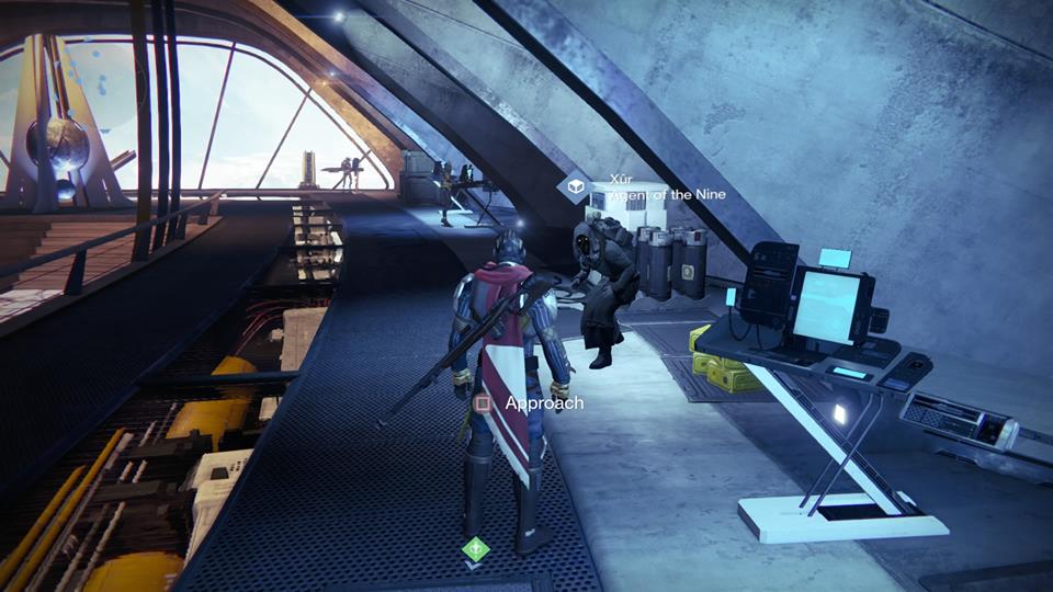 Xur Location - By the Vanguards