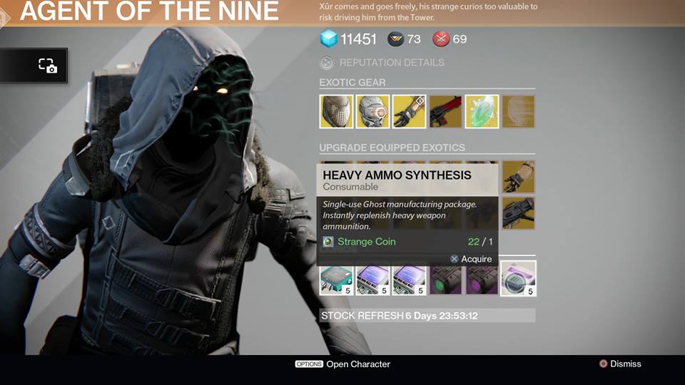 Heavy Ammo Synthesis