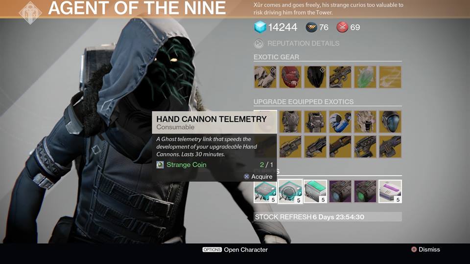 Hand Cannon Telemetry