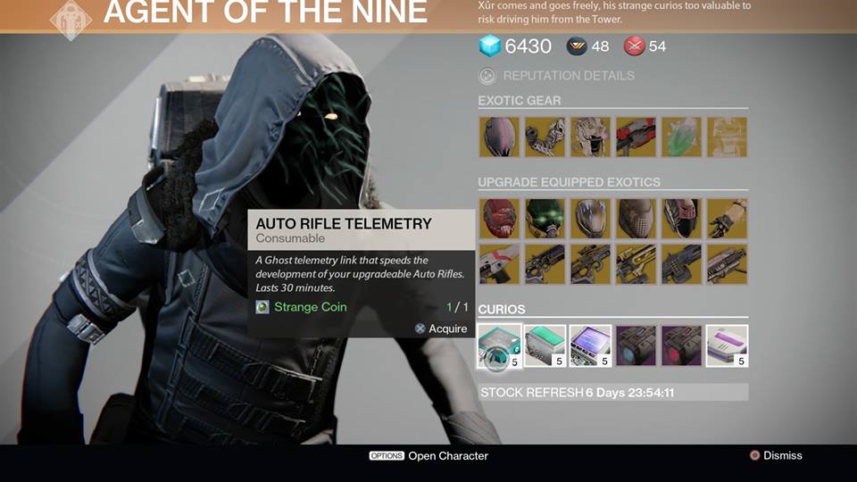 Auto Rifle Telemetry