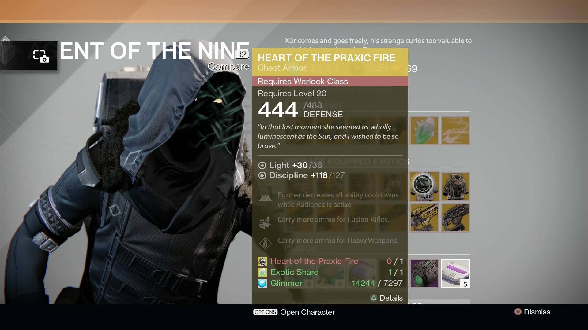 Heart of the Praxic Fire